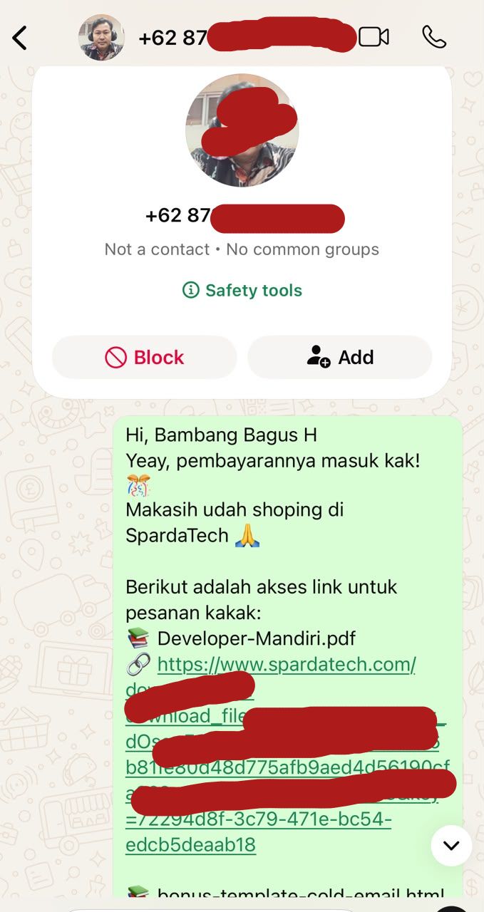 Bukti Pembelian Customer
